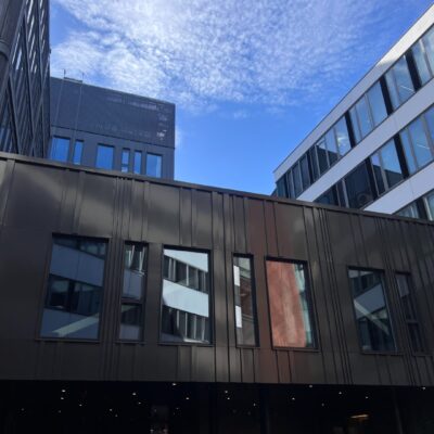 Toimistorakennus Helsinki julksivuverhous