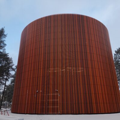 Julkisivu alumiiniputki verhous